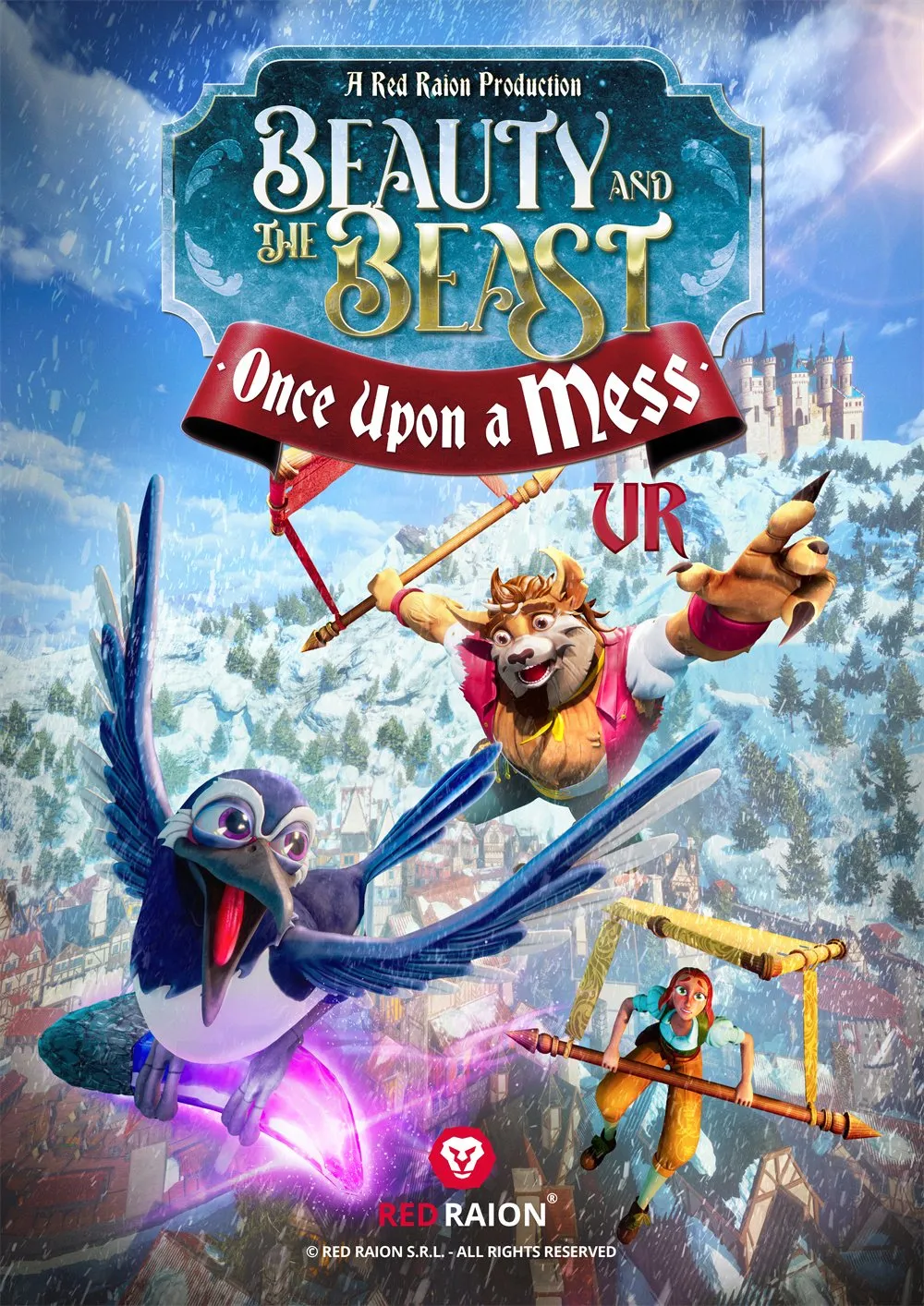 21 – Beauty and the Beast – Once Upon a Mess – Poster for localization